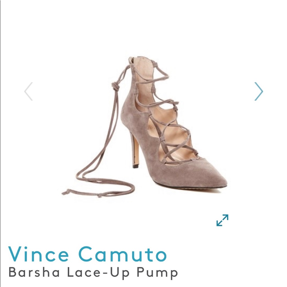 Vince Camuto laced heels!